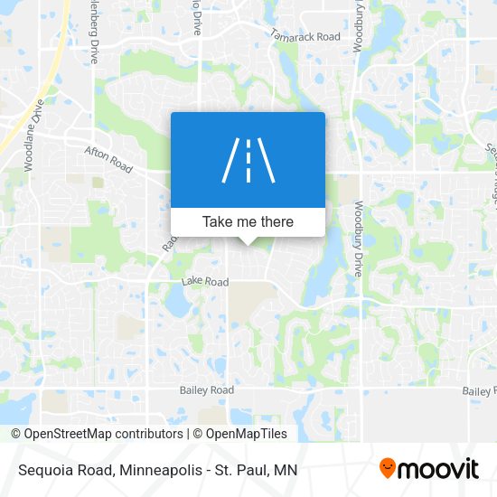 Mapa de Sequoia Road