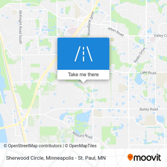 Mapa de Sherwood Circle