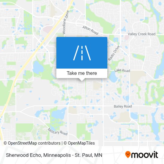 Sherwood Echo map