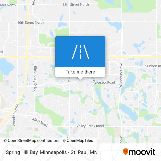 Spring Hill Bay map