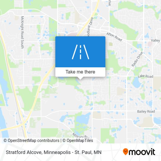 Stratford Alcove map