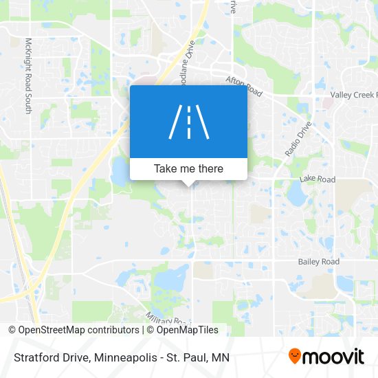 Stratford Drive map