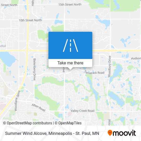 Summer Wind Alcove map