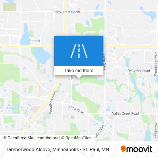 Mapa de Tamberwood Alcove
