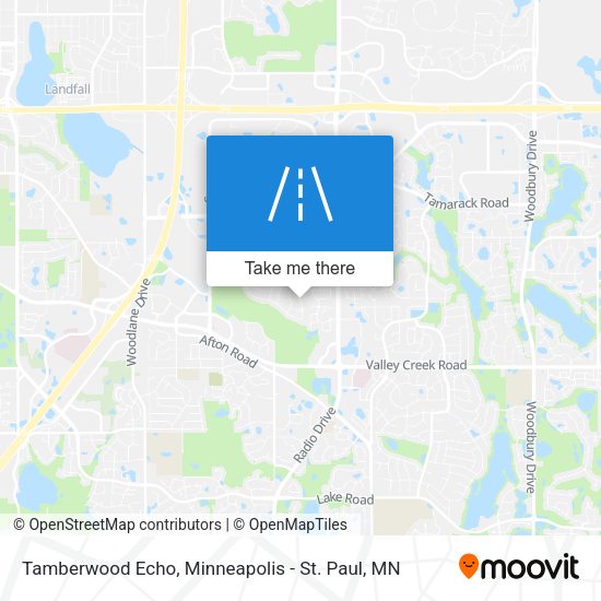 Tamberwood Echo map