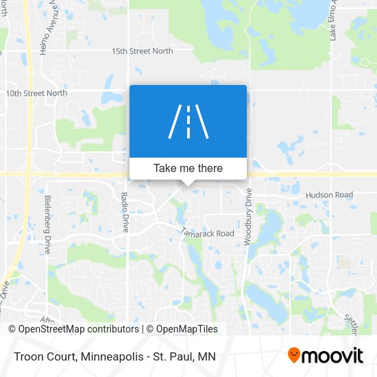 Troon Court map