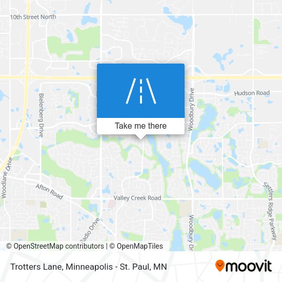 Mapa de Trotters Lane