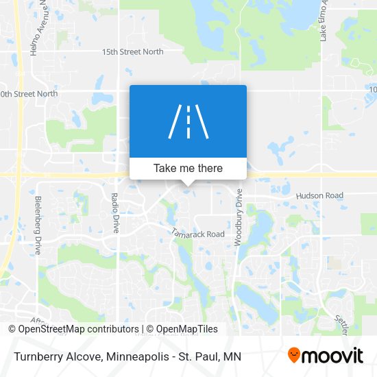 Turnberry Alcove map