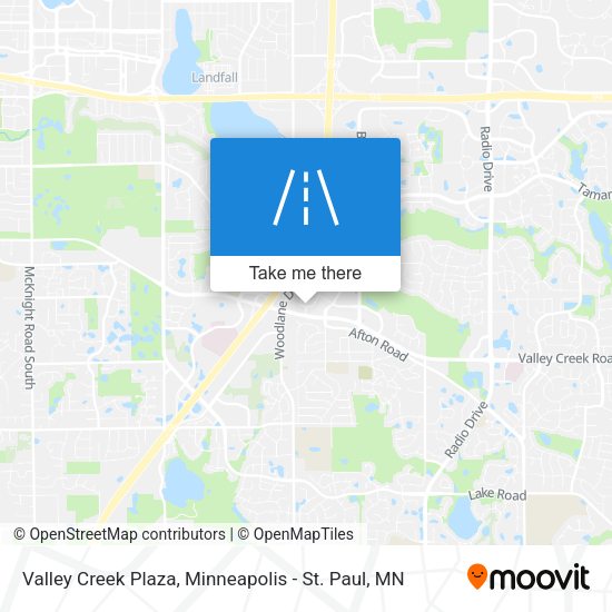 Valley Creek Plaza map