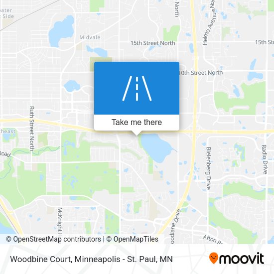 Woodbine Court map