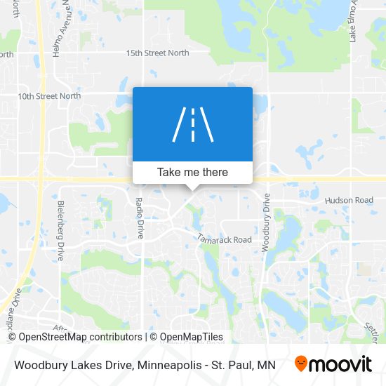 Mapa de Woodbury Lakes Drive