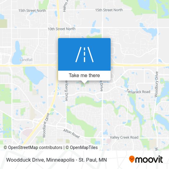 Mapa de Woodduck Drive
