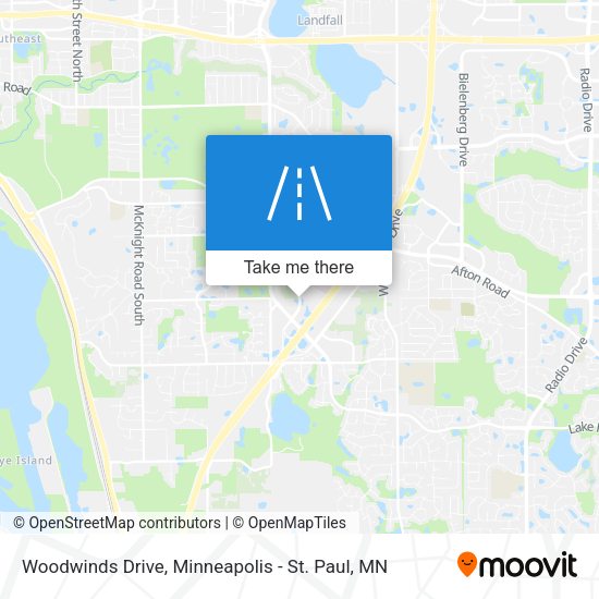 Woodwinds Drive map