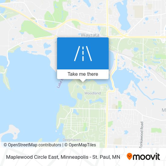 Maplewood Circle East map