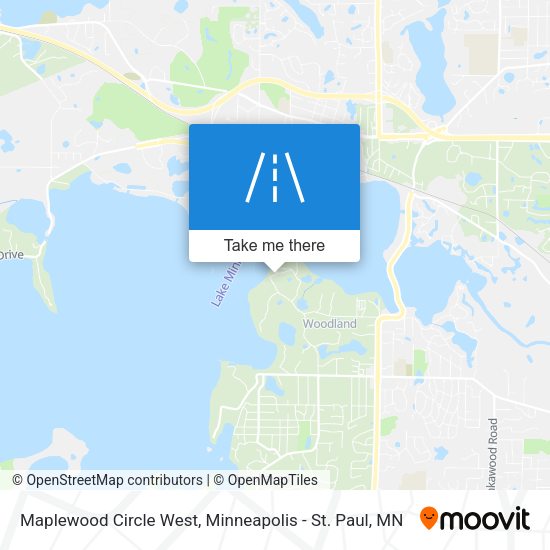 Mapa de Maplewood Circle West
