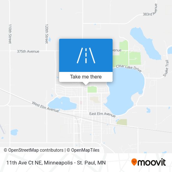 11th Ave Ct NE map