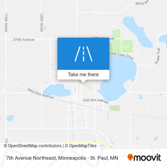 Mapa de 7th Avenue Northeast