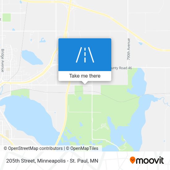 Mapa de 205th Street