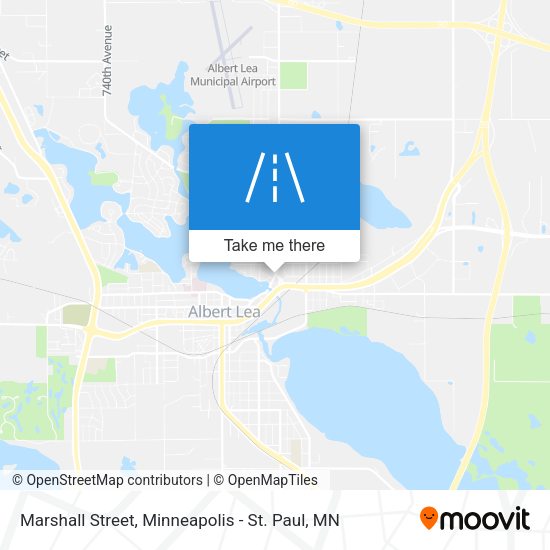 Mapa de Marshall Street