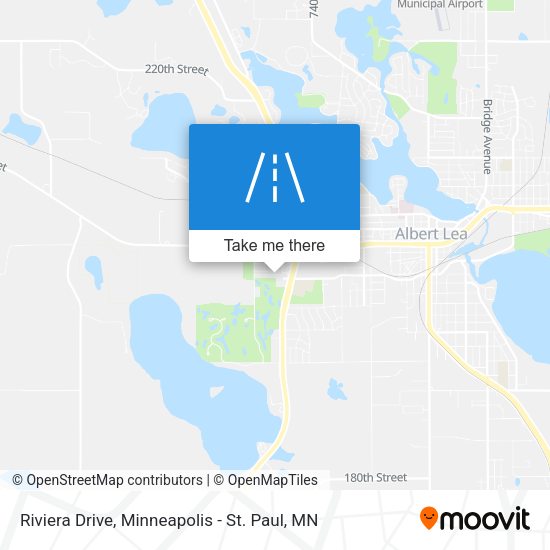 Riviera Drive map