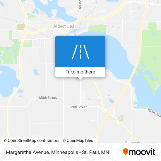 Mapa de Margaretha Avenue