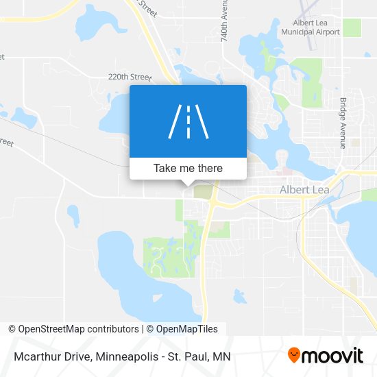 Mcarthur Drive map