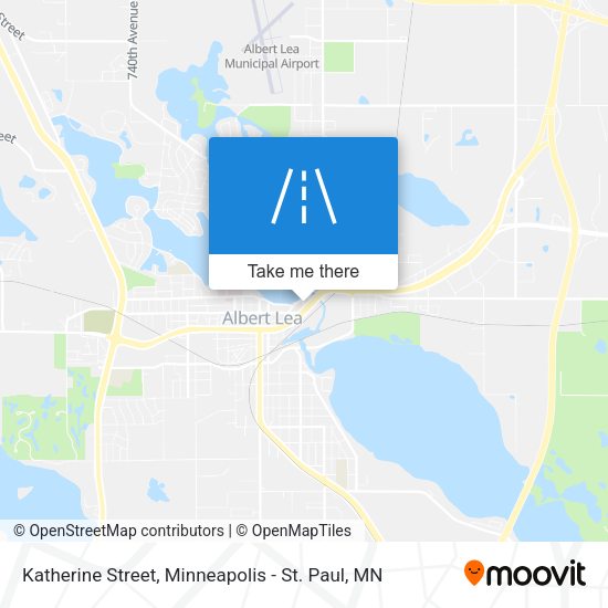 Katherine Street map