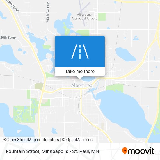 Fountain Street map