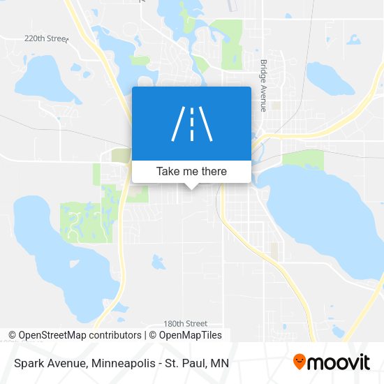 Spark Avenue map