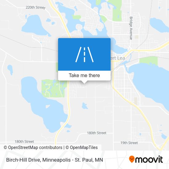 Birch-Hill Drive map