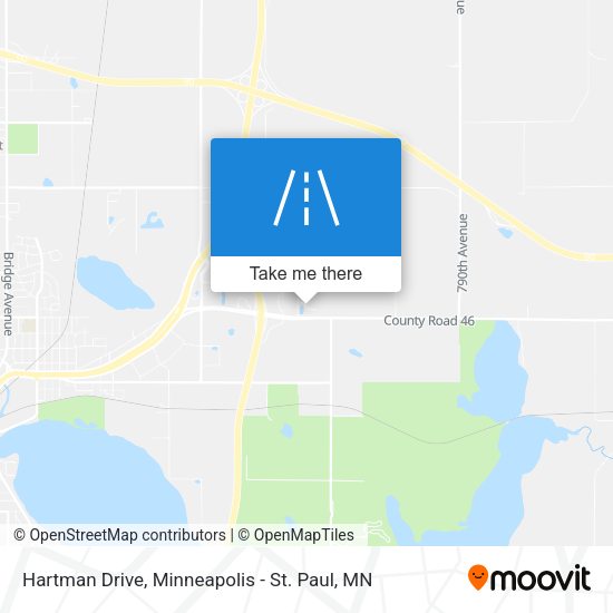 Hartman Drive map