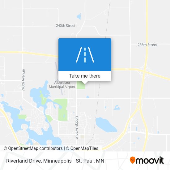 Mapa de Riverland Drive