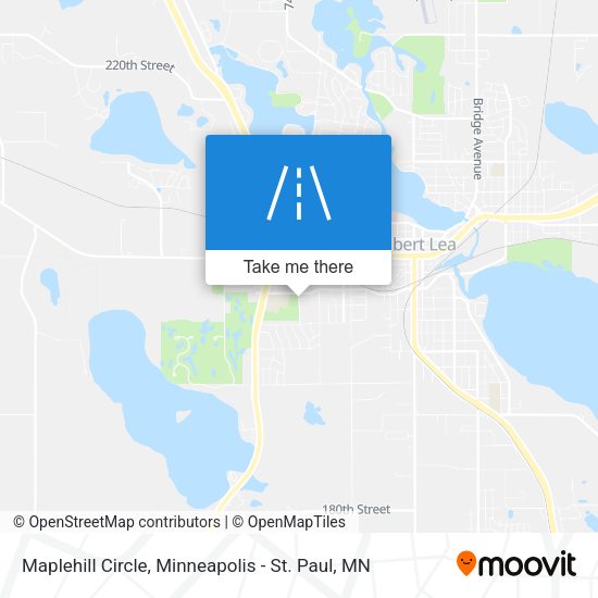 Maplehill Circle map
