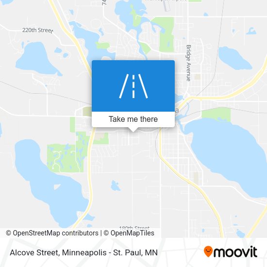 Mapa de Alcove Street