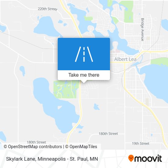 Mapa de Skylark Lane