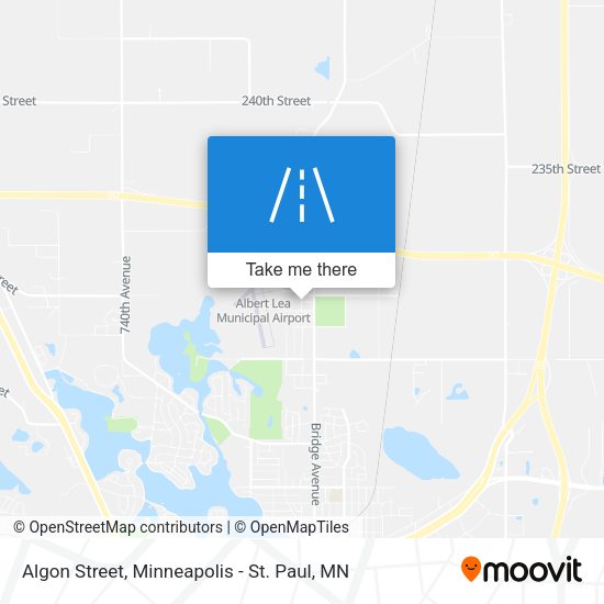 Mapa de Algon Street
