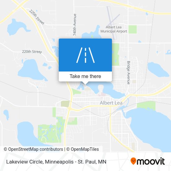 Lakeview Circle map