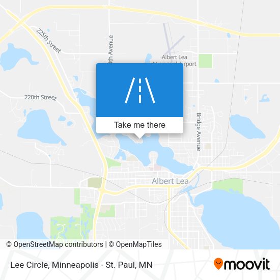 Lee Circle map