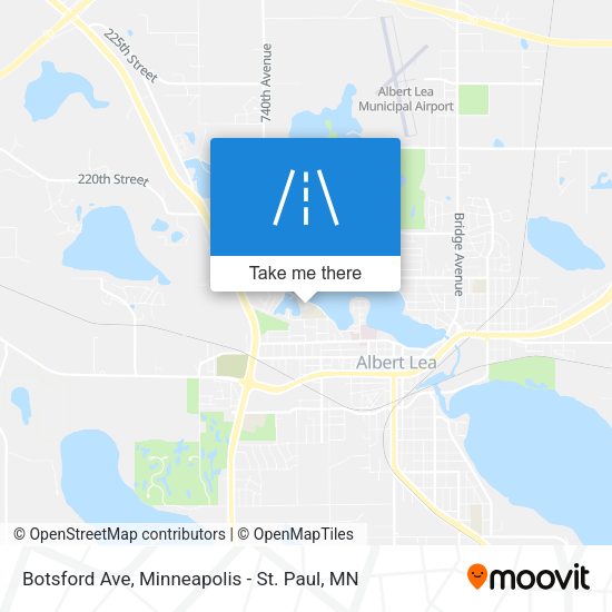 Botsford Ave map