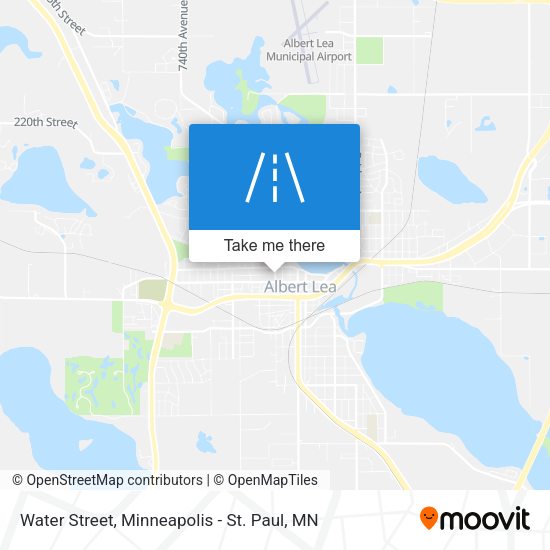 Water Street map