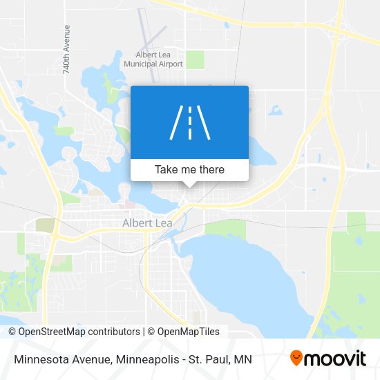 Minnesota Avenue map