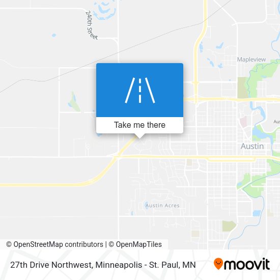 Mapa de 27th Drive Northwest