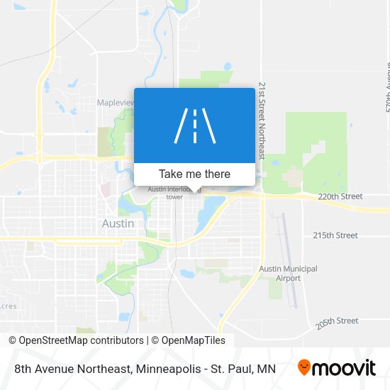 Mapa de 8th Avenue Northeast