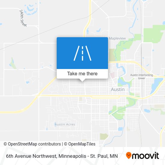 Mapa de 6th Avenue Northwest