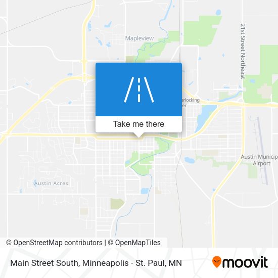 Mapa de Main Street South