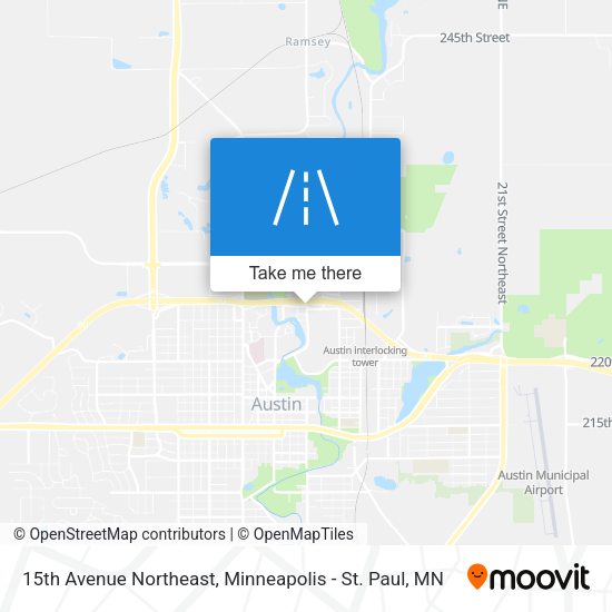 Mapa de 15th Avenue Northeast