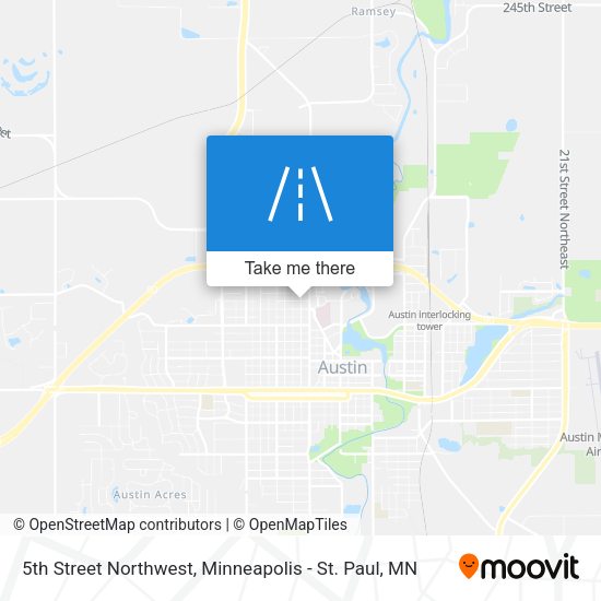 Mapa de 5th Street Northwest