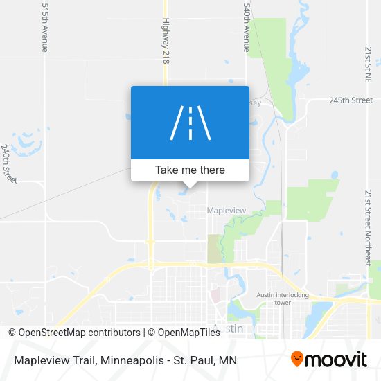 Mapa de Mapleview Trail