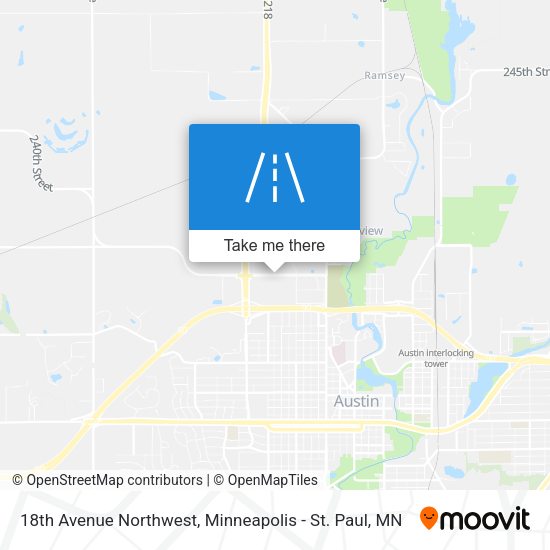 Mapa de 18th Avenue Northwest
