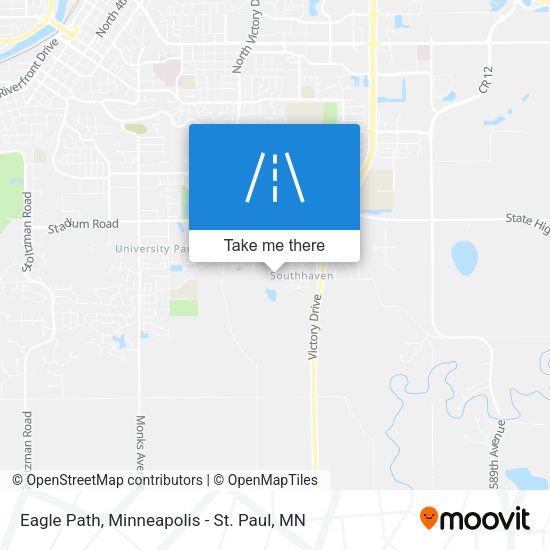Eagle Path map